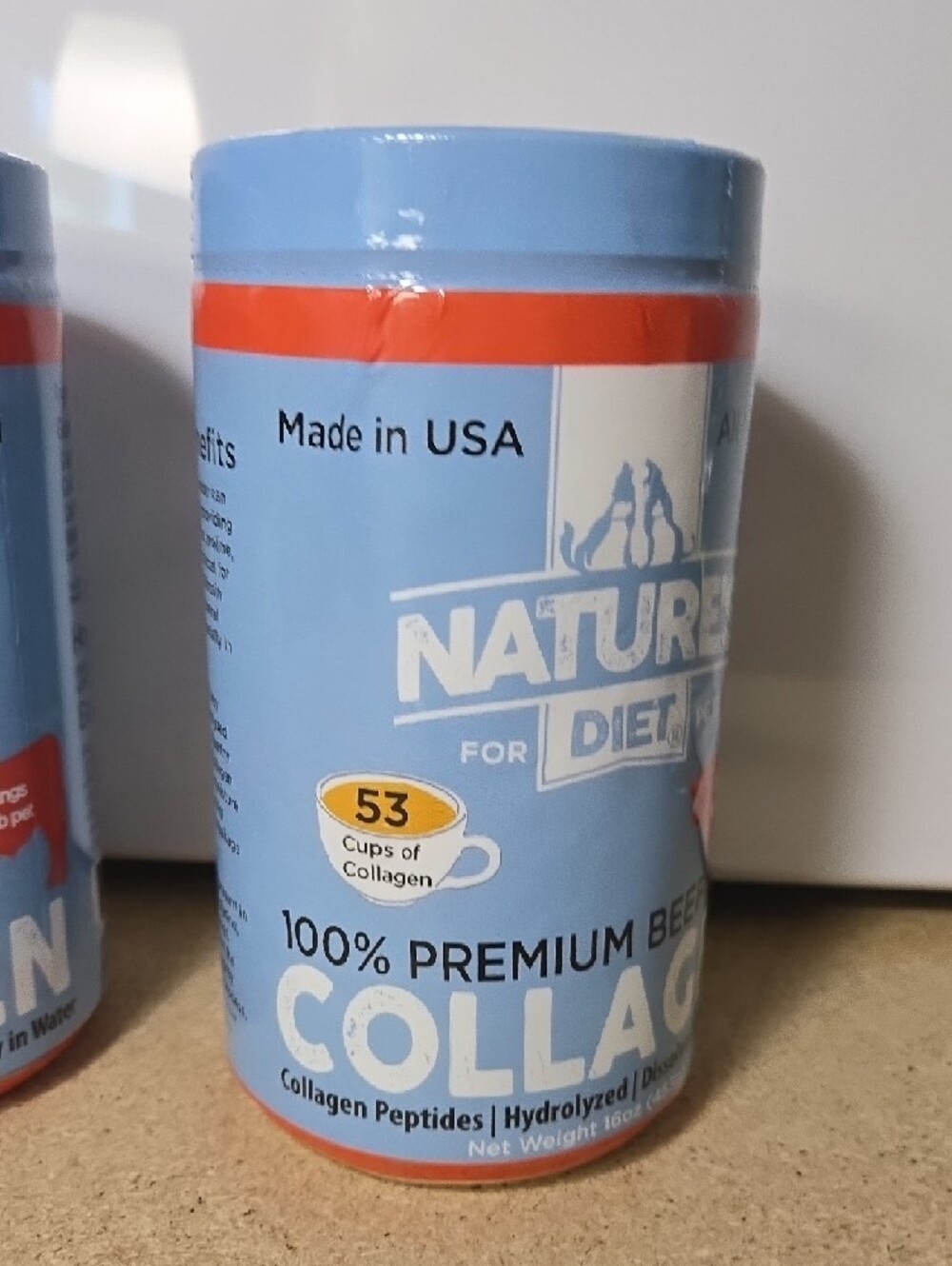 Natures Diet Beef Collagen Peptides Type For Dogs Cats - Picture 7 of 14